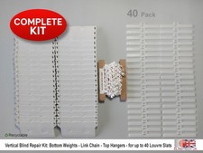 Vertical Blind Repair Kit 89mm