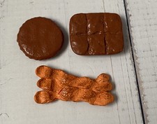 Barbie Sindy Doll Size BBQ Meat Burger Bacon Accessories (S6)