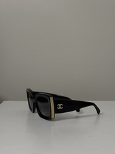 Channel Sunglasses Black and