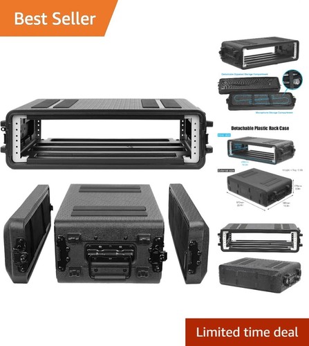 Shallow rack case with - 2u,