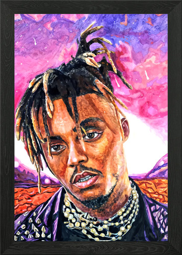 Juice wrld framed wall art - juice,