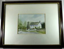 Original Watercolour Florence Painting by J. Colley | Signed & Framed Artwork