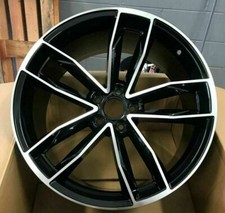 20"rs5 black p alloy wheels