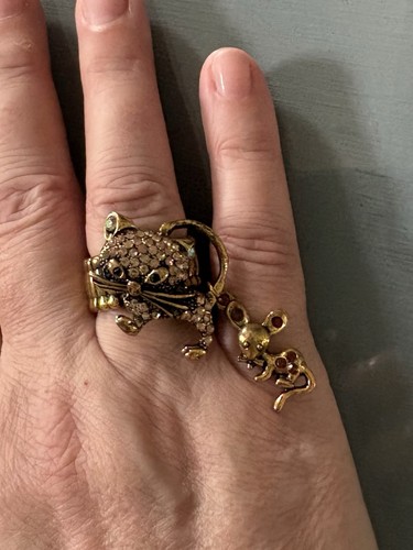 Unique gold tone sparkling - gold-tone,