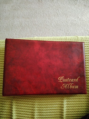 Postcard album with - album, double