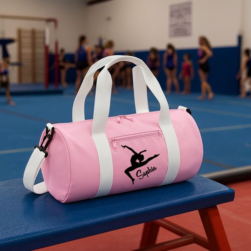 Personalised barrel dance bag - personalised,