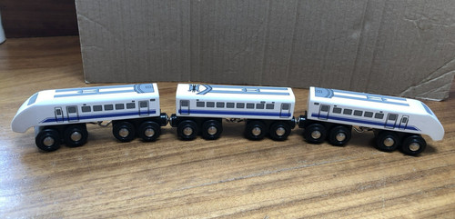 Brio wooden bullet - bullet, train,