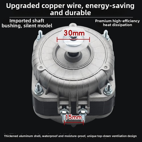 Copper coil condenser fan - copper,