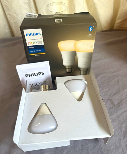 Philips hue white b22 bulb - philips,