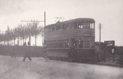 Swansea electric tram - tram, vintage