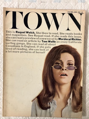 Vintage town magazine - vintage,