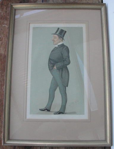 Original vanity fair print - vanity,