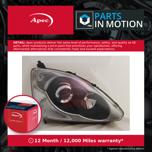 Headlight headlamp alh2115 - headlight,