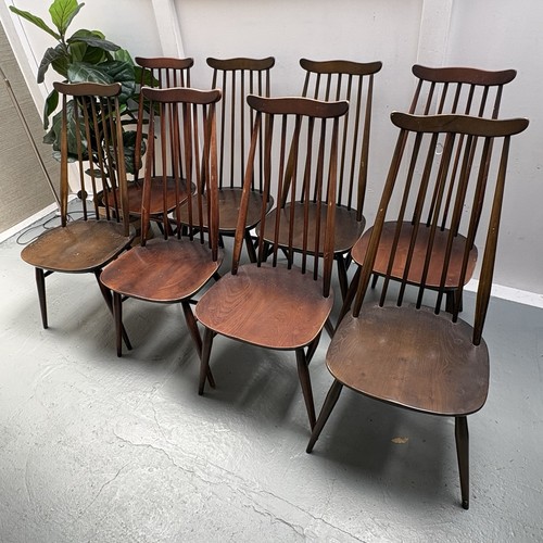 Vintage blue label - blue, ercol