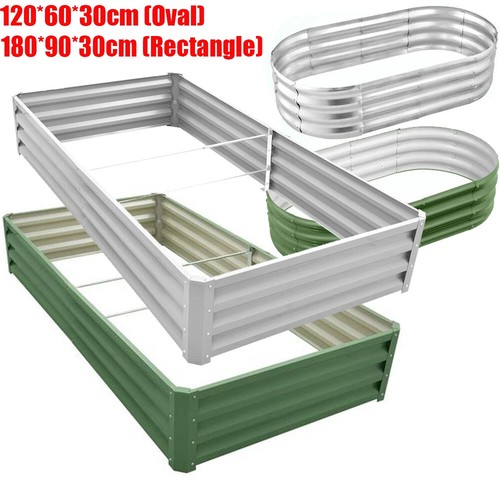 Garden metal raised - metal,