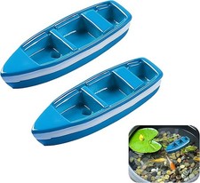 2Pcs Mini Boat Model Resin