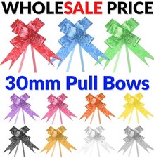 100pc Pull Bows 30mm Large