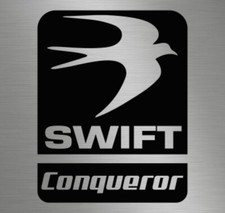 Swift Conqueror Caravan Motorhome vinyl decal badge stickers side front rear