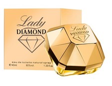 Lady Diamond Perfume Woman 40ml Eau De Toilette 80% Vol For Women's
