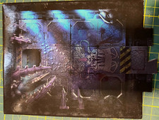 LARGE " BLUE " HAZRD TILE -