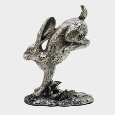 Jumping Hare Antique Gold