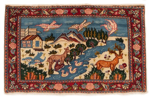 Kashan cm hand knotted - x,