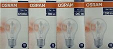 70 Watt ES Halogen GLS standard bulb lamp dimmable 1200lm Osram Pack of 4  E1