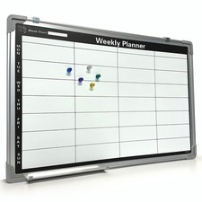 Weekly Planner Family Oraganiser Weekly Meal Planner Memo Dry Wipe Notice Board
