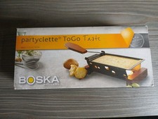 Boska Partyclette To Go Taste Pro Collection Cheese Raclette Grill