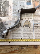 Vintage Motorcycle Kickstart