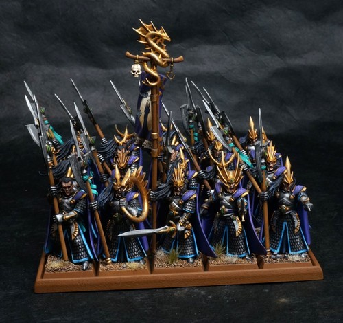 Painted miniatures warhammer - painted,