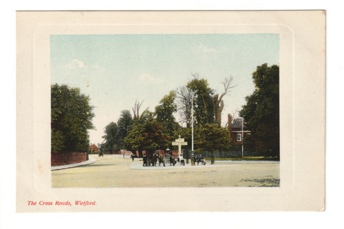 Watford the cross roads - cross,