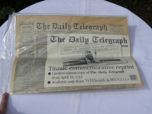 The daily telegraph titanic - daily,