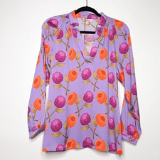 Tucker Long Sleeve Polo Blouse