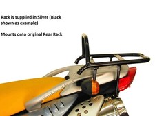 BMW F650GS / Dakar / G650GS Luggage / Top Box Carrier - Silver BY H&B (2000-07)