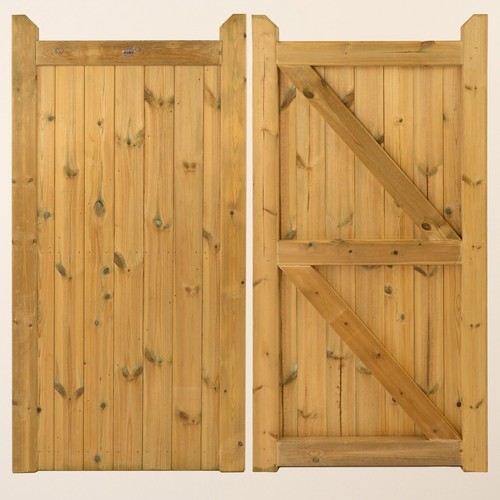 Garden gate framed - framed, t&g