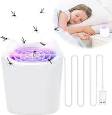 Insect Mosquito Killers Small Lamp Bug Zapper Fly Pest Catcher ULTRA SILENT USB 