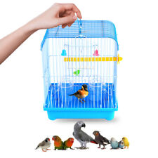 Small Parrot Cage Budgie Cage Travel Cage Bird Aviary Indoor Iron Cage 22x27cm.