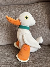 Rare Vintage Jane Hissey Old Bear And Friends Duck Soft Plush Toy