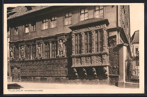 Postcard hildesheim - of,