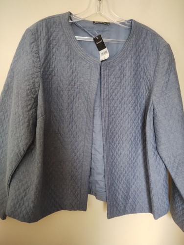 Bonmarche blue open - open, front