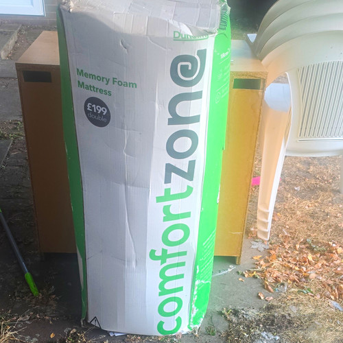 Comfortzone double memory foam - memory,
