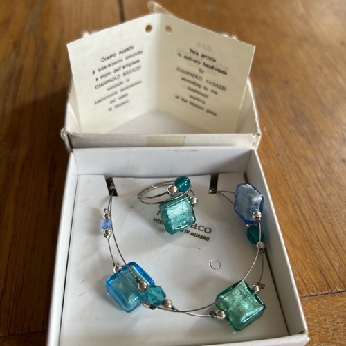 Murano glass bracelet and - bracelet,