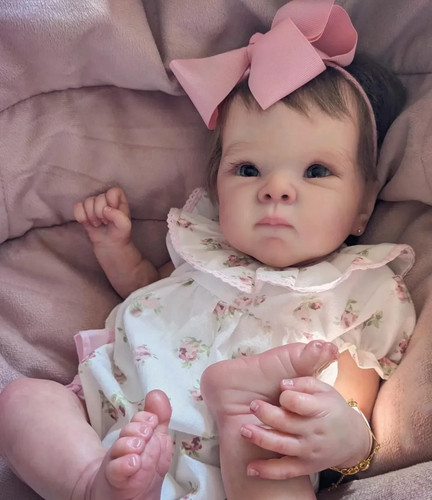Newborn reborn baby doll - 18",