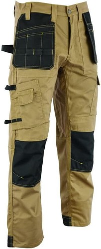 Mens cargo work trousers with - mens,