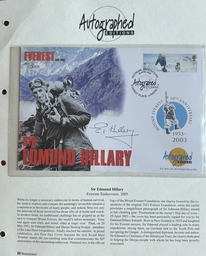 Sir edmund hillary 1953 - sir,