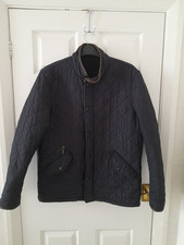Barbour Powell Polarquilt Black Men's Jacket Size L