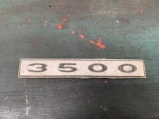 Automobilia, car badges, Rover 3500, classic car part, barn find