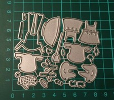 Reindeer Baking Metal Die