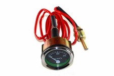 David Brown Parts Thermometer, White on Black, Early Tractors to 900 (11638S)